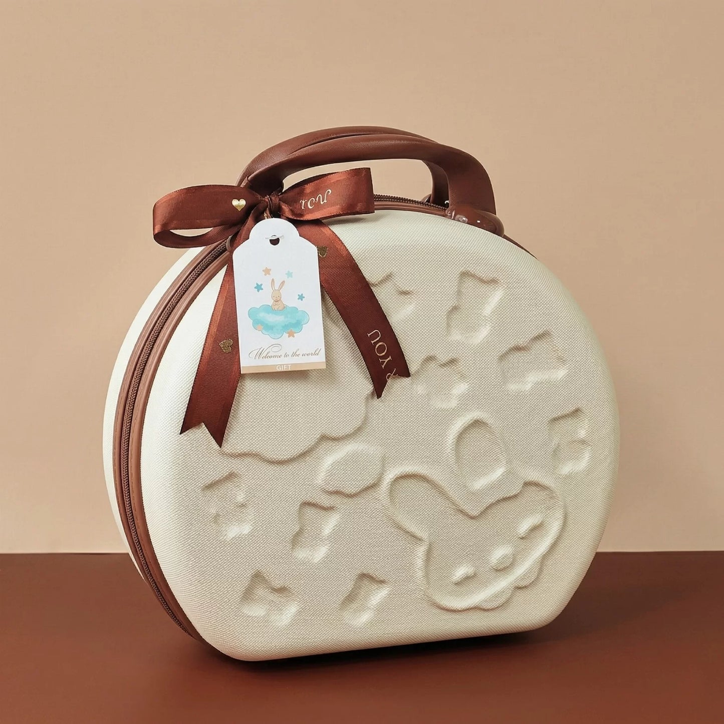 Rabbit Baby Gift Set in Keepsake Suitcase