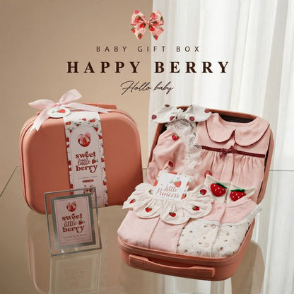 Berry Baby Gift Set in Keepsake Suitcase