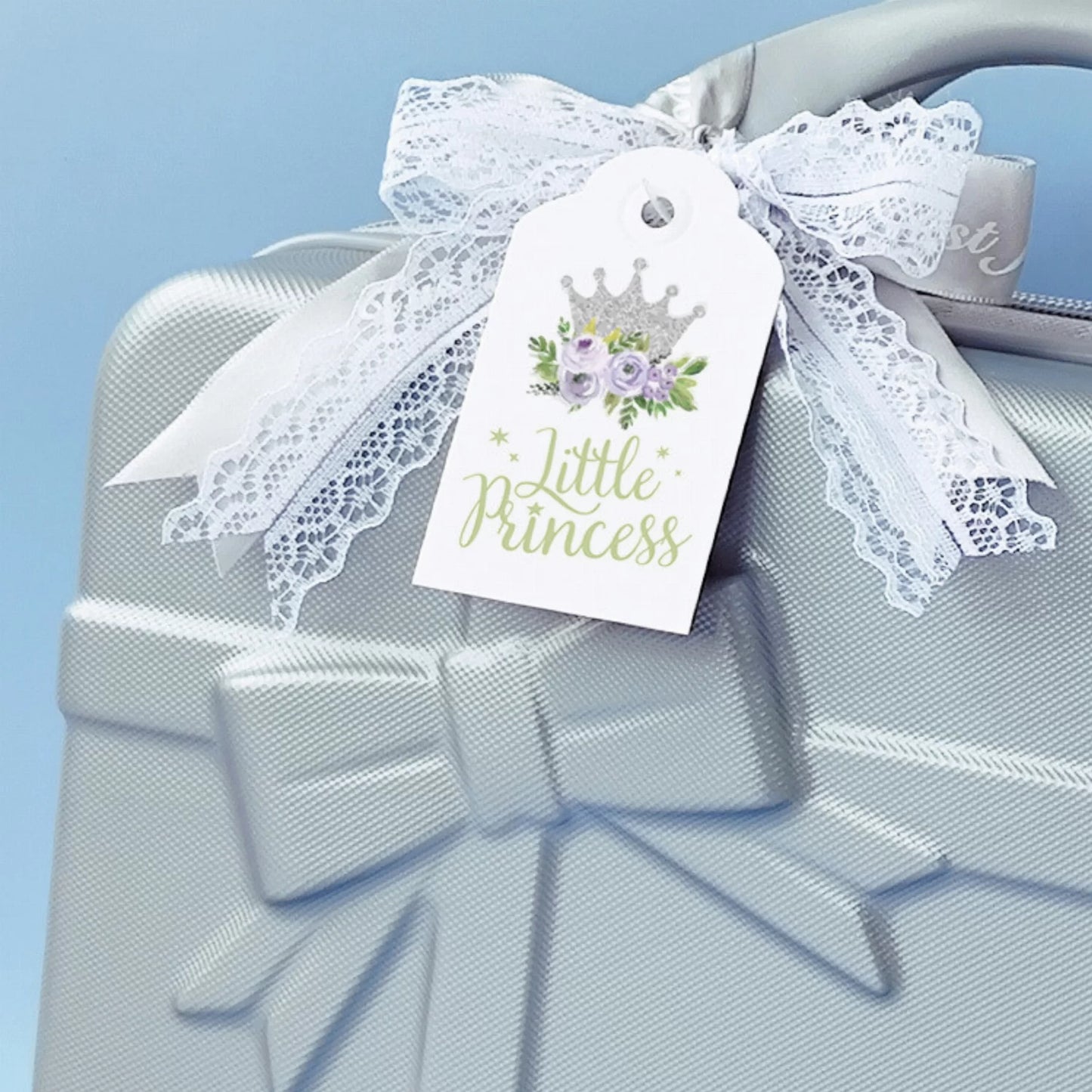 Angel Baby Gift Set in Keepsake Suitcase