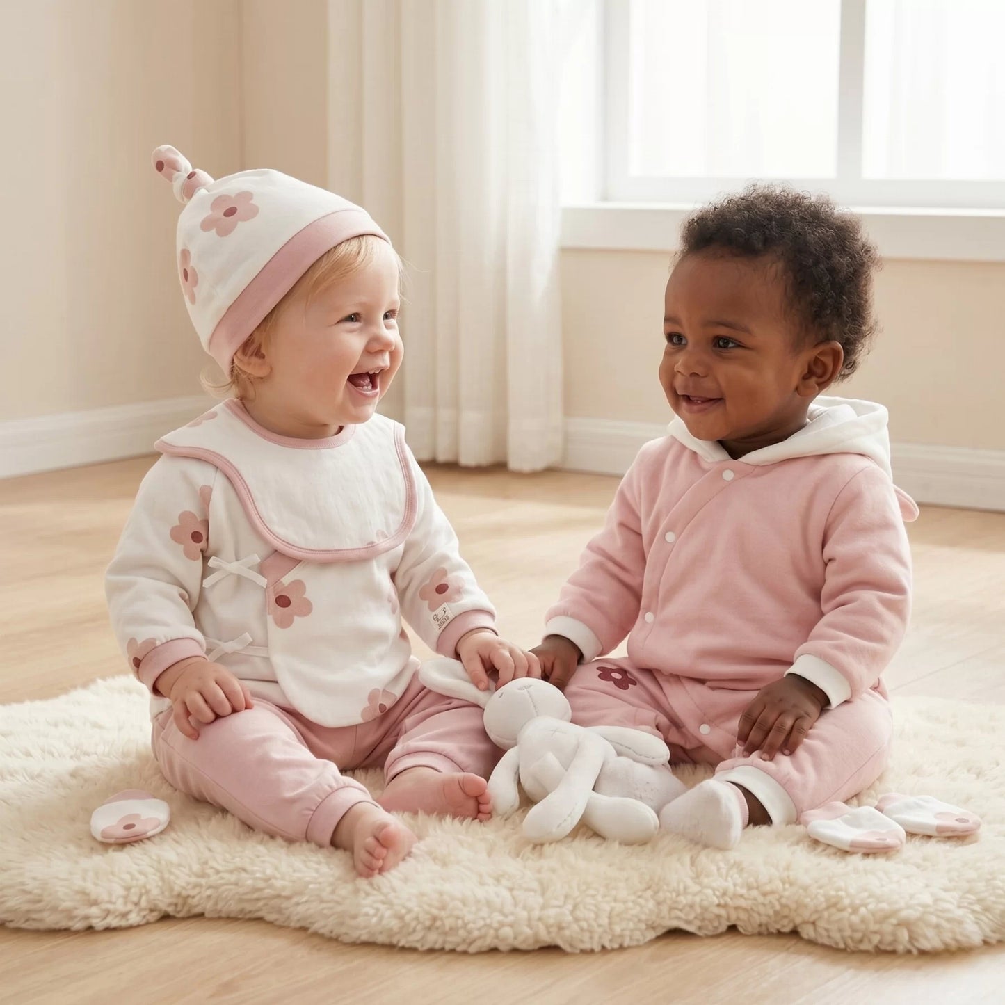 Lapin Baby Gift Set in Keepsake Suitcase