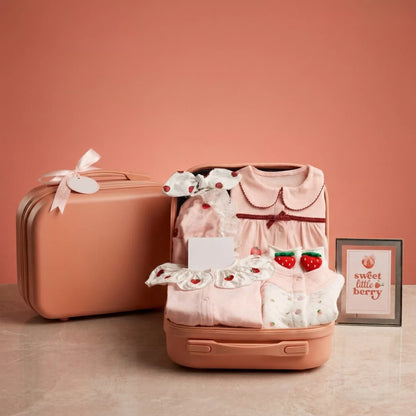 Berry Baby Gift Set in Keepsake Suitcase