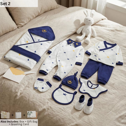 King Baby Gift Set in Keepsake Suitcase