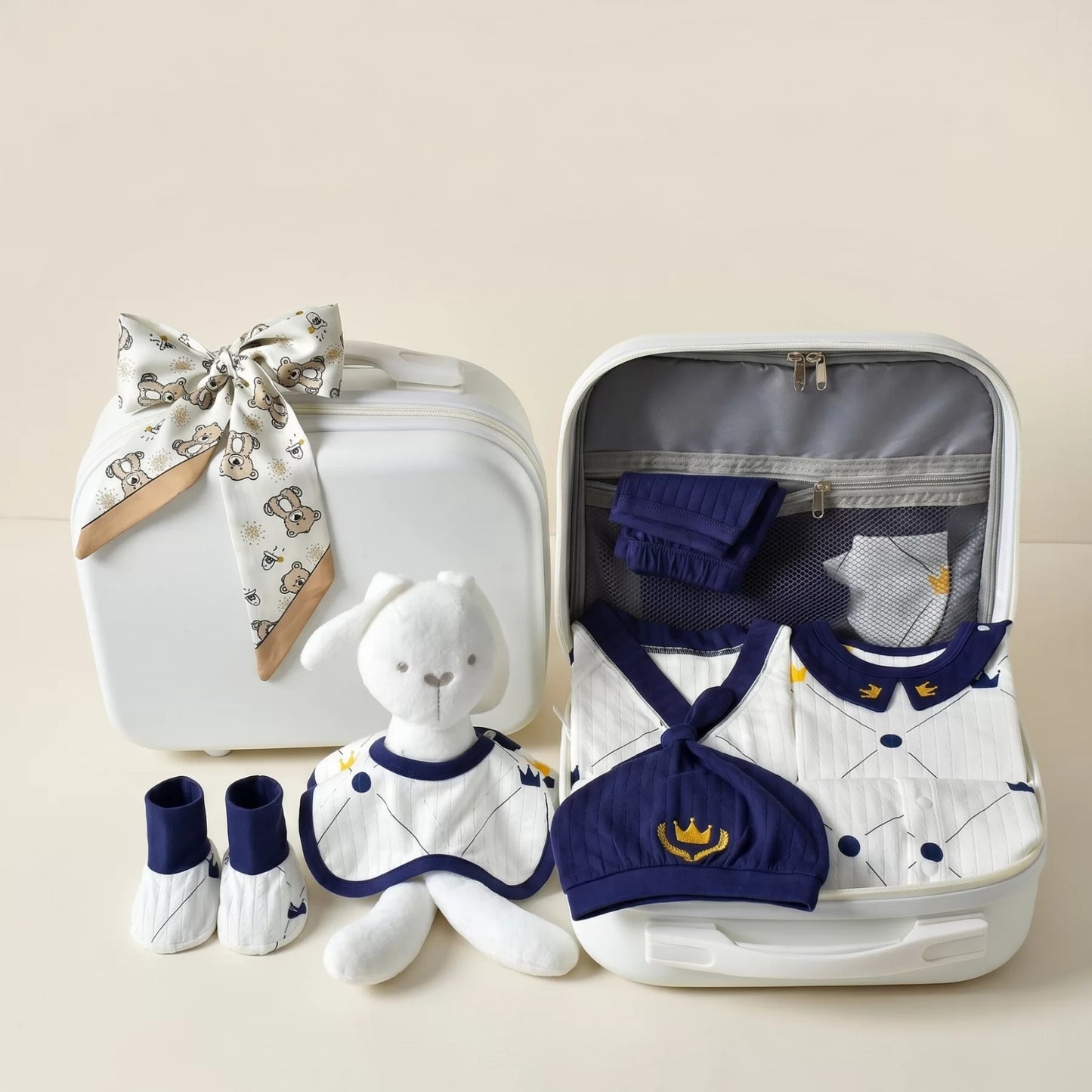 King Baby Gift Set in Keepsake Suitcase