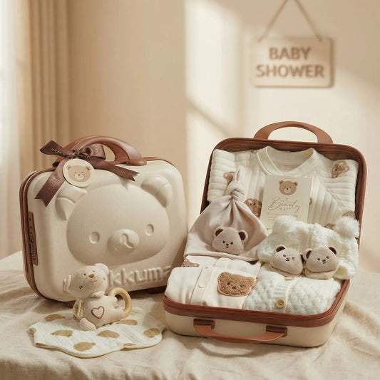 Orso Baby Gift Set in Keepsake Suitcase