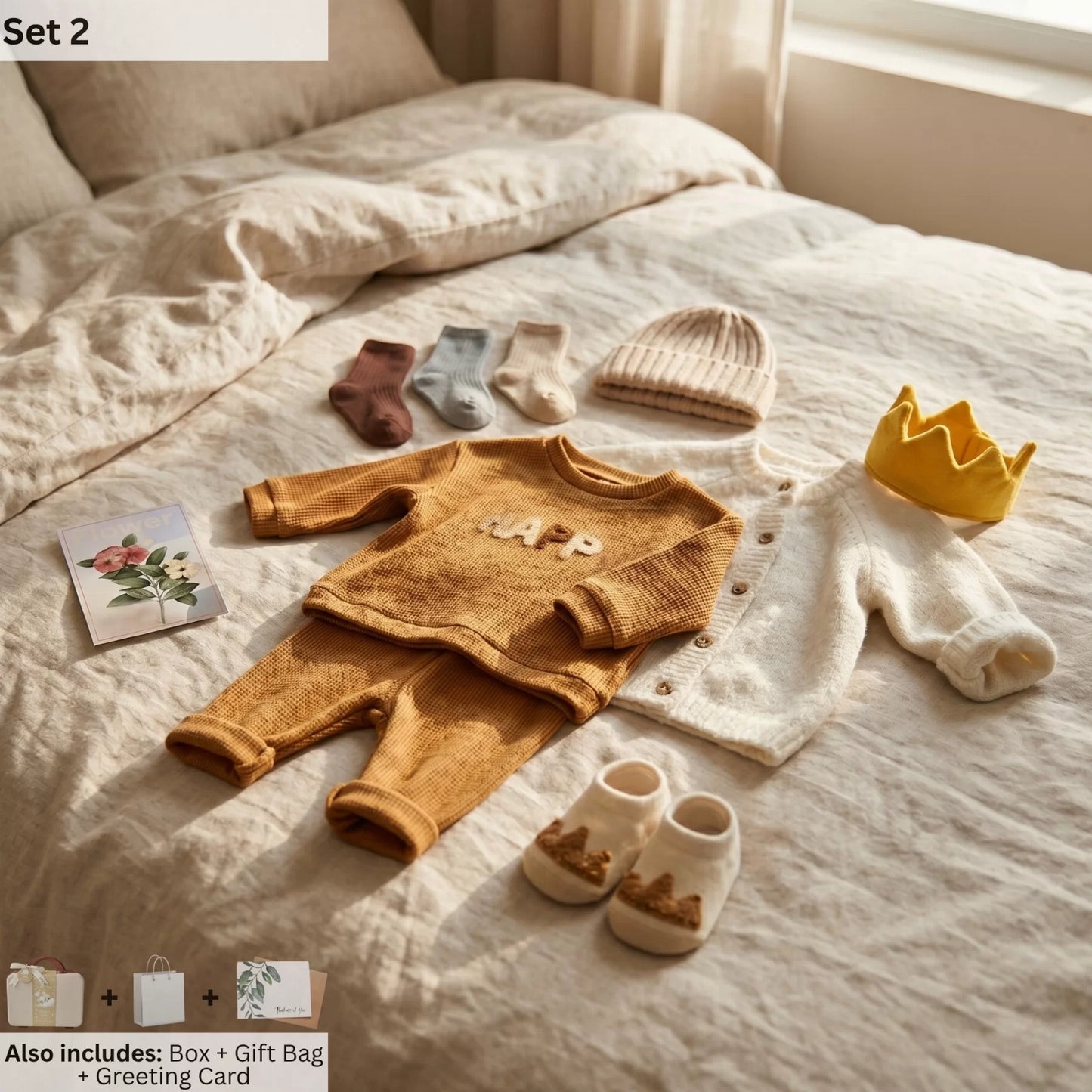 Happy Baby Gift Set in Keepsake Suitcase