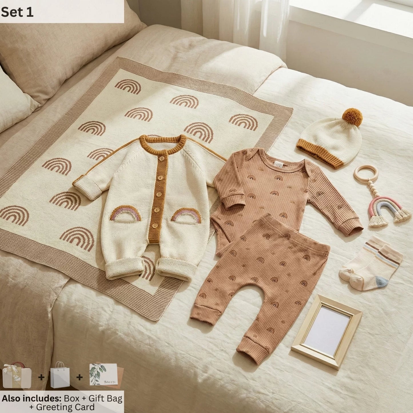 Fistic Baby Gift Set in Keepsake Suitcase