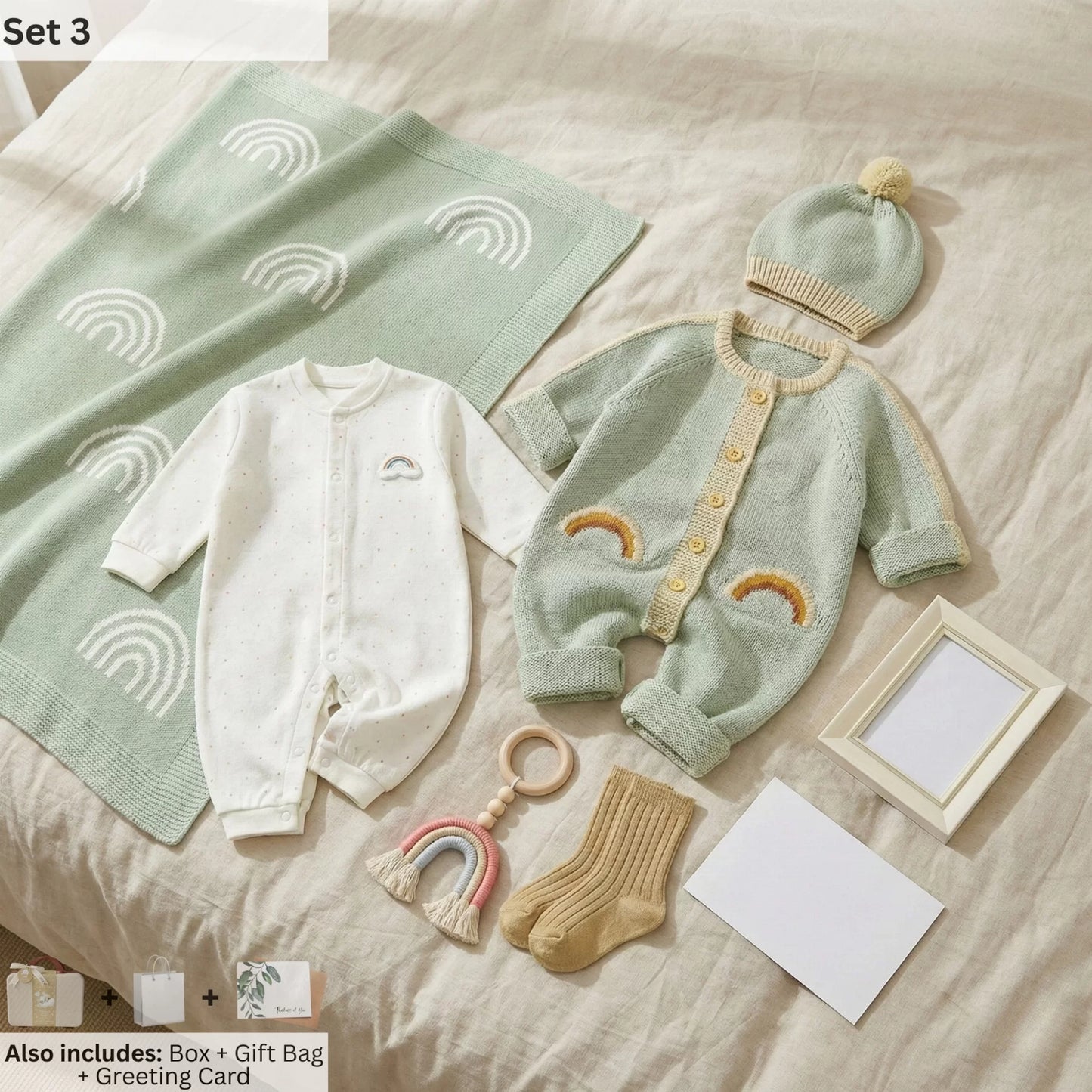 Fistic Baby Gift Set in Keepsake Suitcase