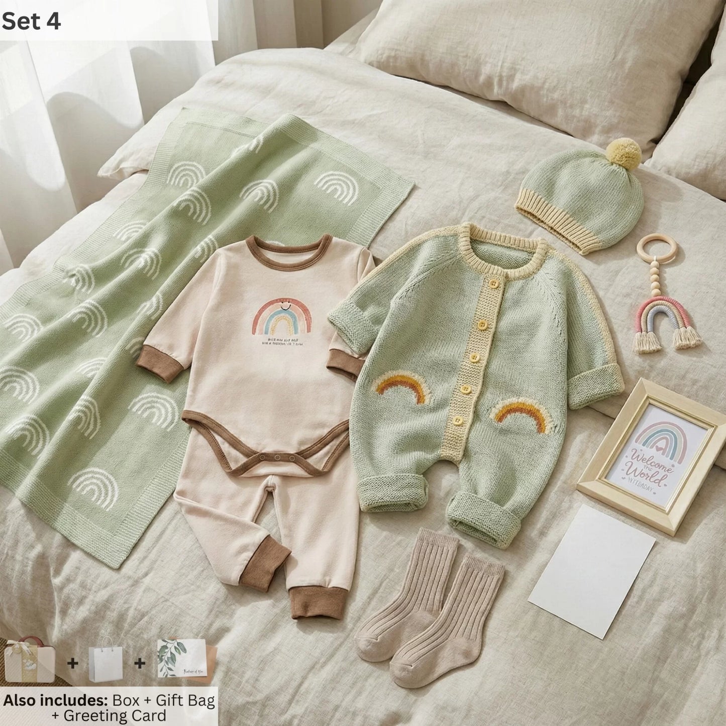 Fistic Baby Gift Set in Keepsake Suitcase