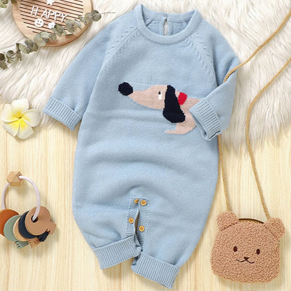 Puppy Baby Gift Set in Keepsake Suitcase