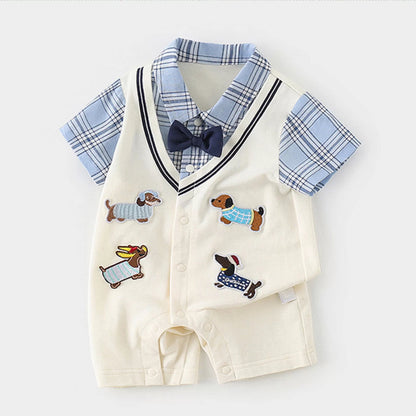 Puppy Baby Gift Set in Keepsake Suitcase
