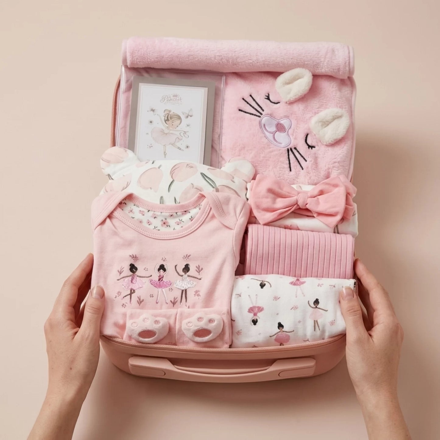 Princess Cars Baby Gift Set in Keepsake Suitcase