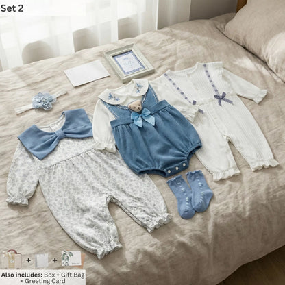 Cutie Baby Gift Set in Keepsake Suitcase