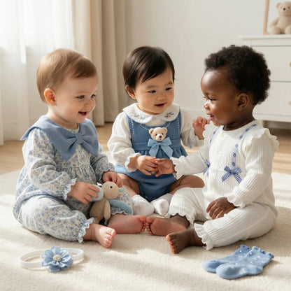 Cutie Baby Gift Set in Keepsake Suitcase
