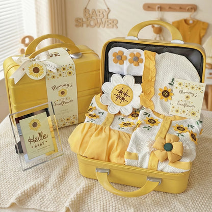 Girasole Baby Gift Set in Keepsake Suitcase