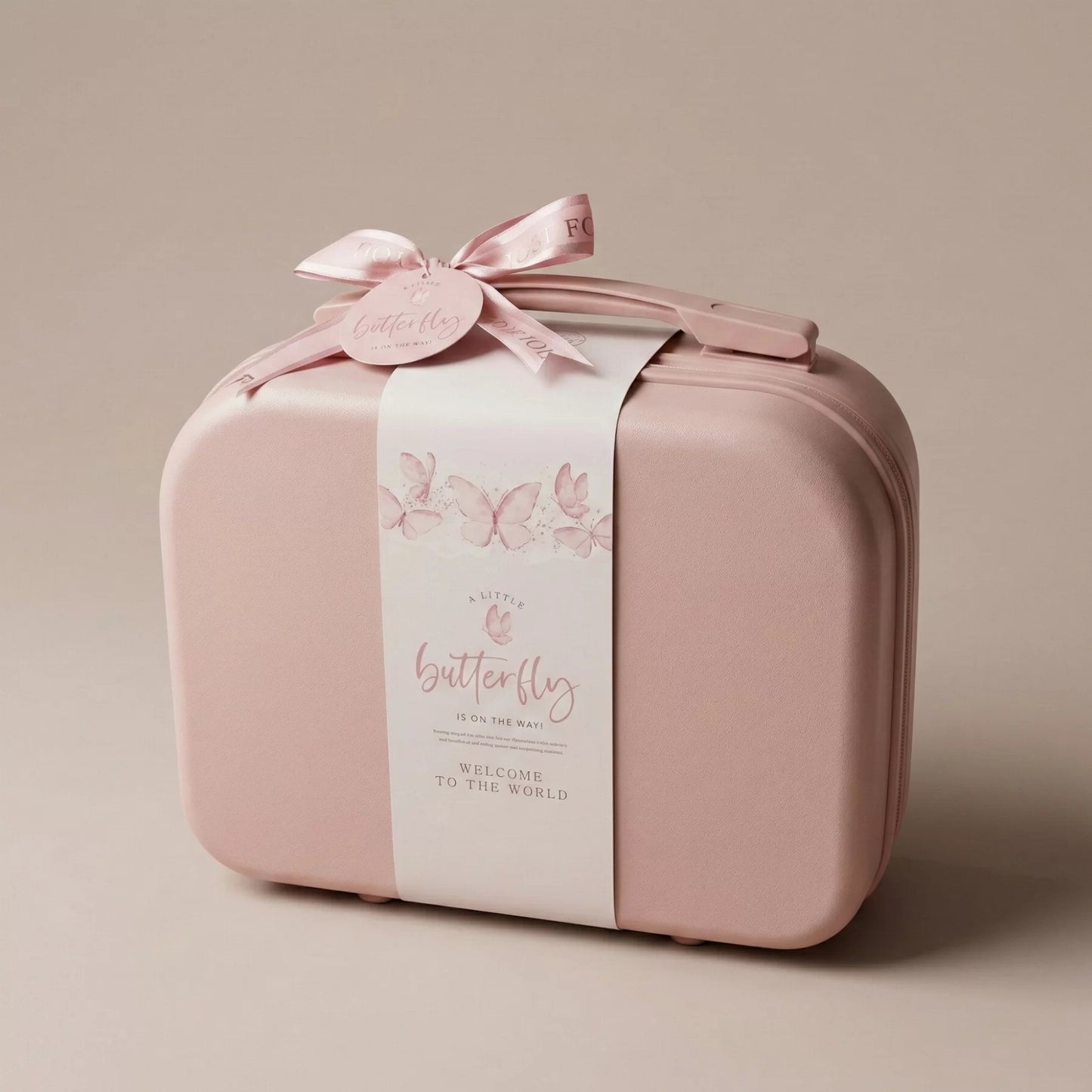 Butterfly Baby Gift Set in Keepsake Suitcase