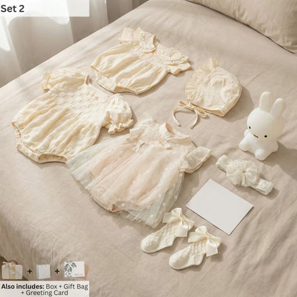 Bunny Baby Gift Set in Keepsake Suitcase