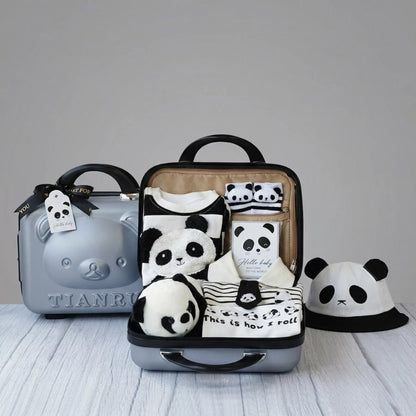 Pandaria Baby Gift Set in Keepsake Suitcase