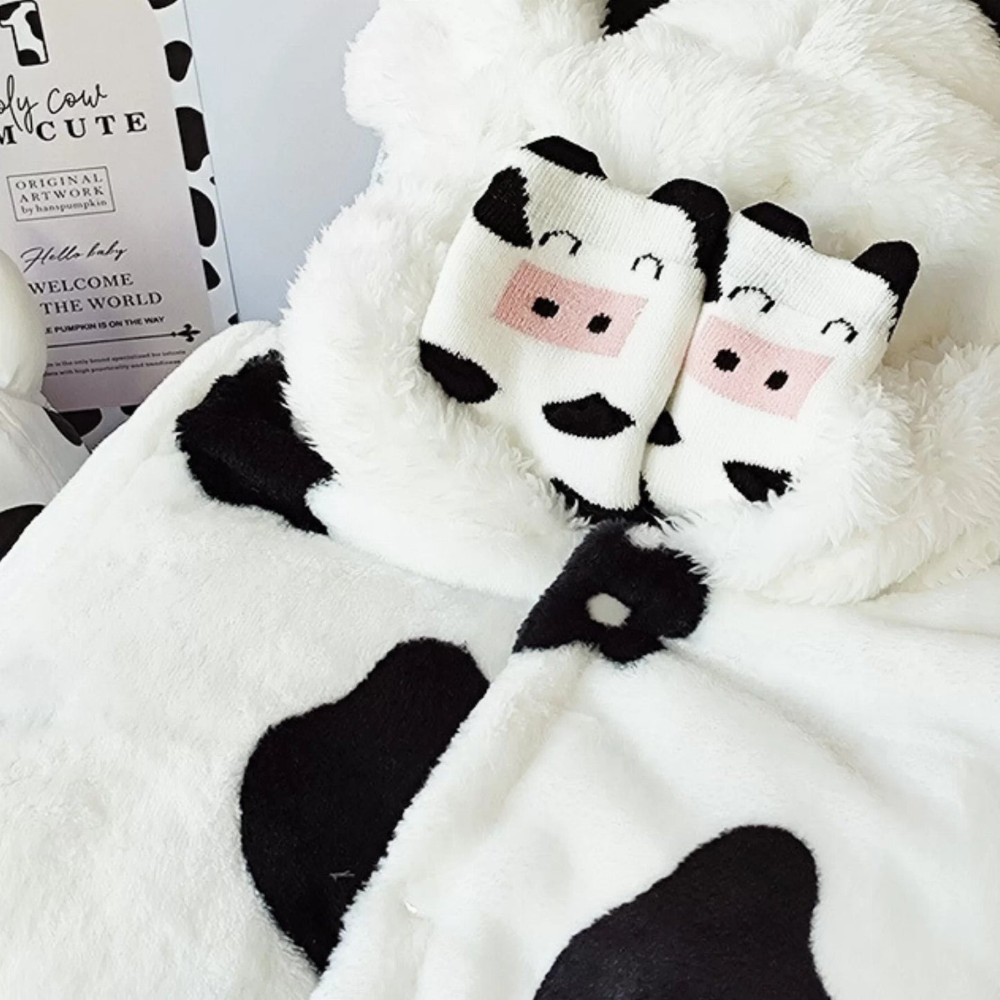 Holy Cow Baby Gift Set in Keepsake Suitcase