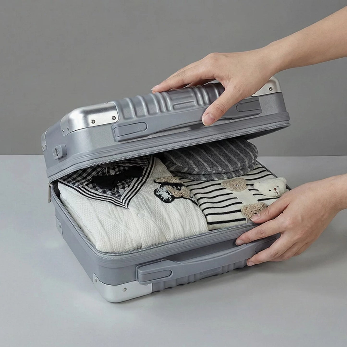 New Man Baby Gift Set in Keepsake Suitcase