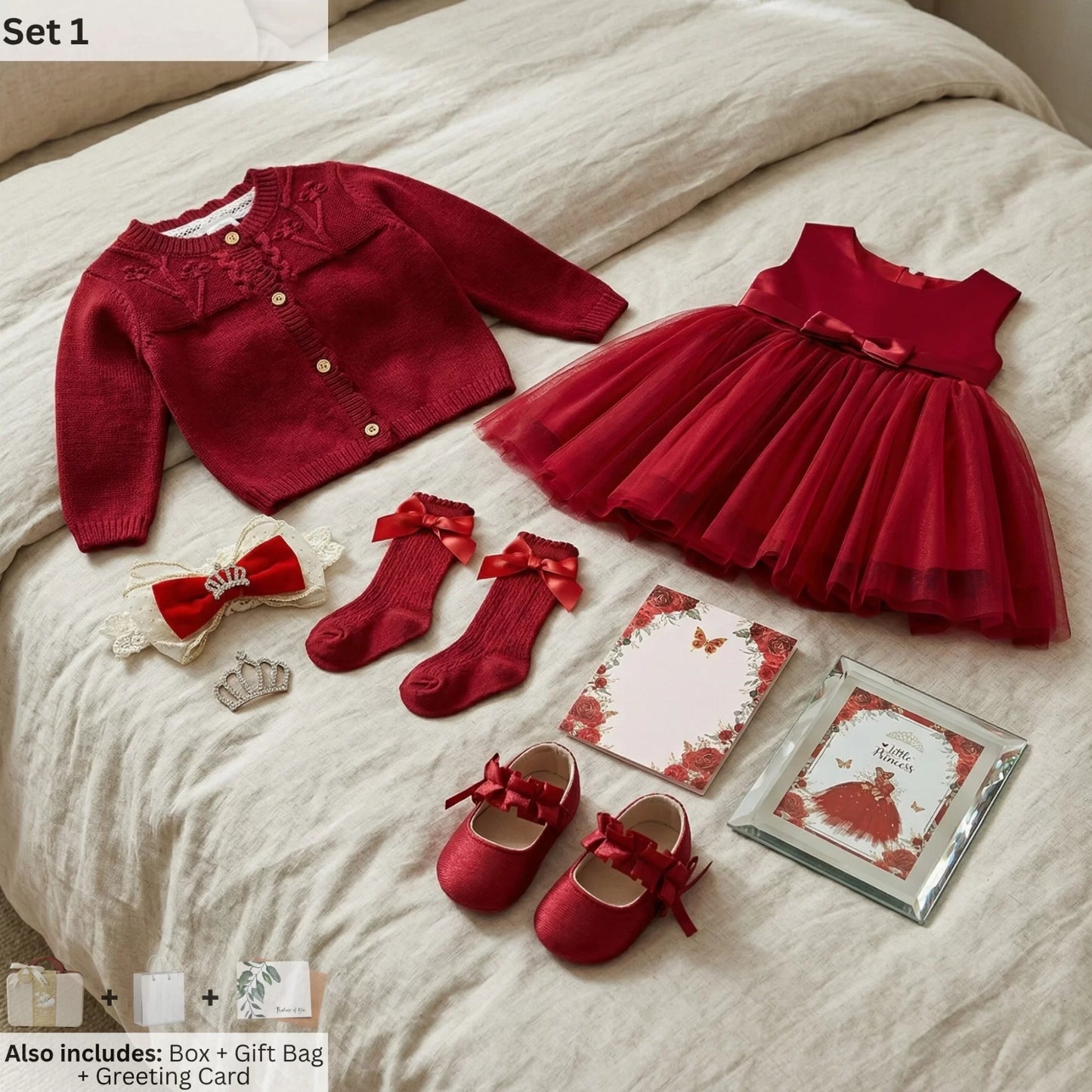 Countess Baby Gift Set in Keepsake Suitcase