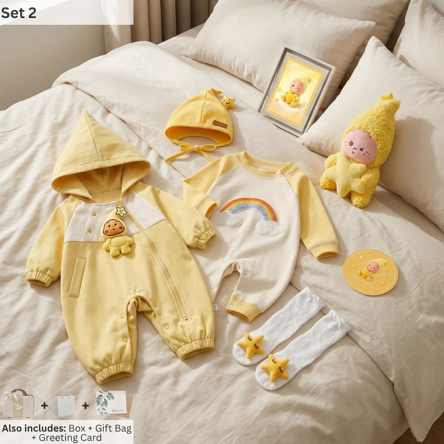Star Baby Gift Set in Keepsake Suitcase