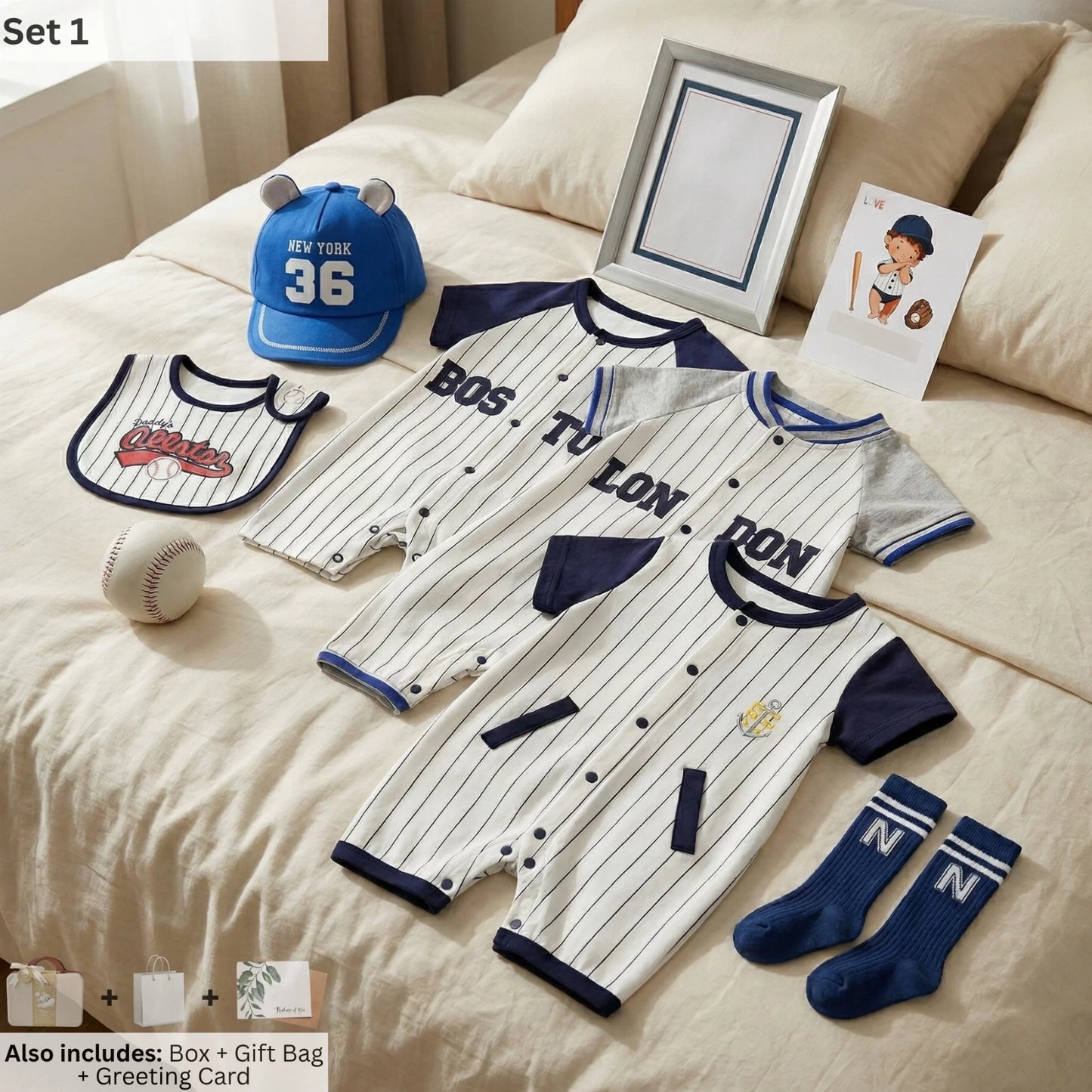 Rookie Baby Gift Set in Keepsake Suitcase