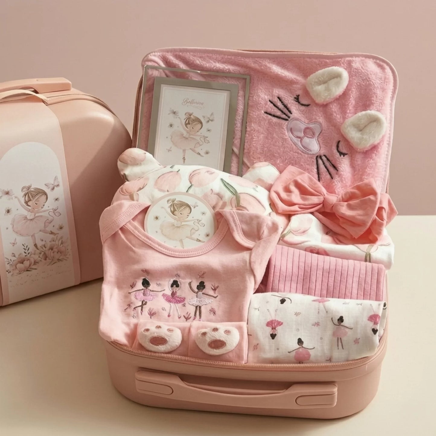 Princess Cars Baby Gift Set in Keepsake Suitcase