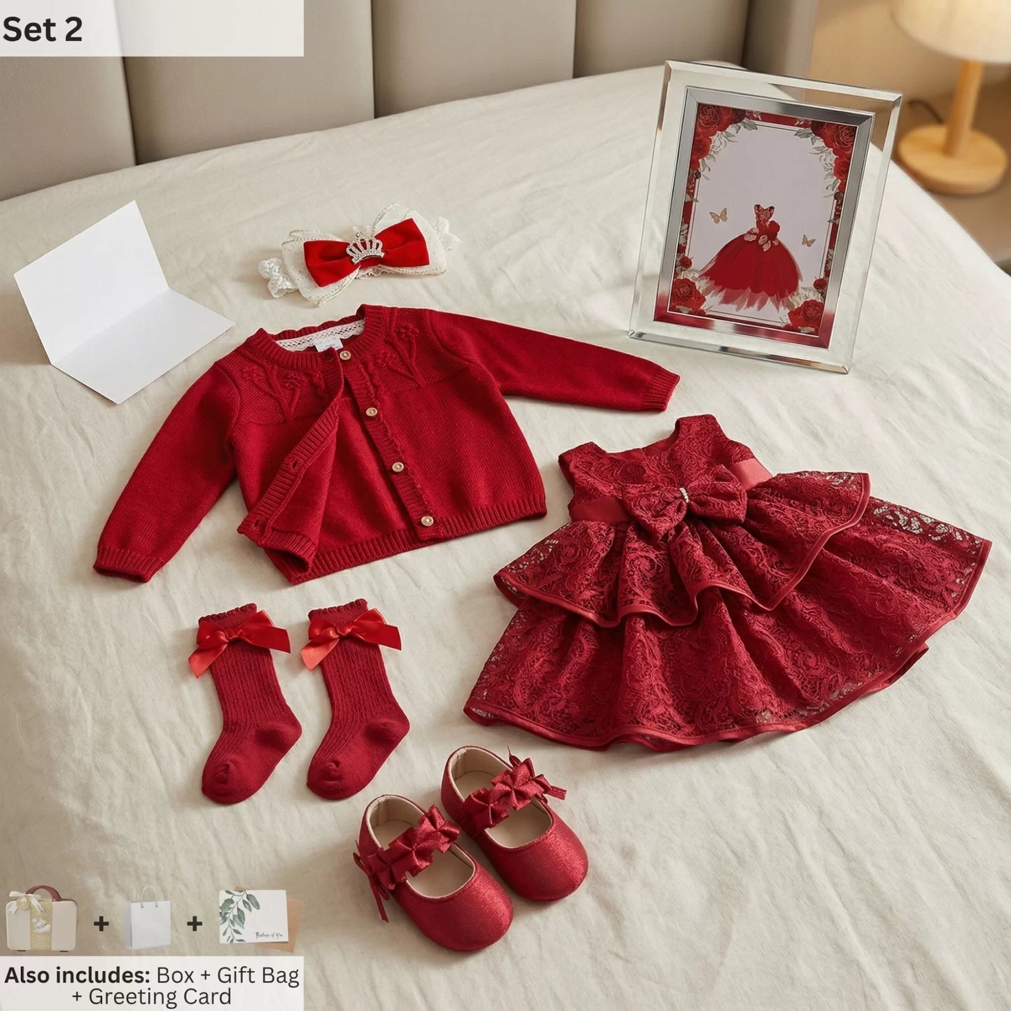 Countess Baby Gift Set in Keepsake Suitcase