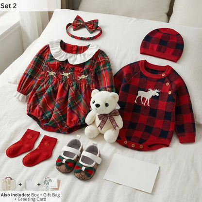 Carnaval Baby Gift Set in Keepsake Suitcase