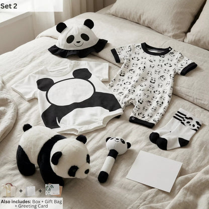 Pandaria Baby Gift Set in Keepsake Suitcase