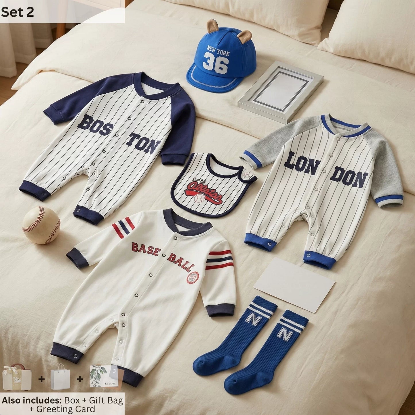 Rookie Baby Gift Set in Keepsake Suitcase
