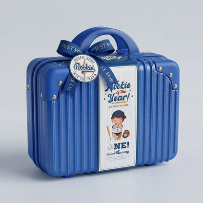 Rookie Baby Gift Set in Keepsake Suitcase