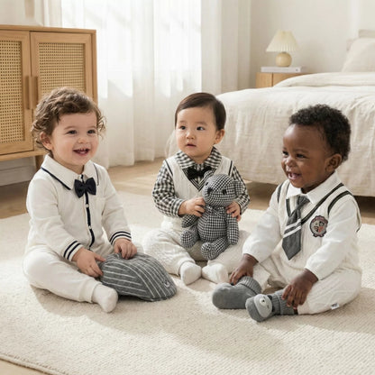 New Man Baby Gift Set in Keepsake Suitcase