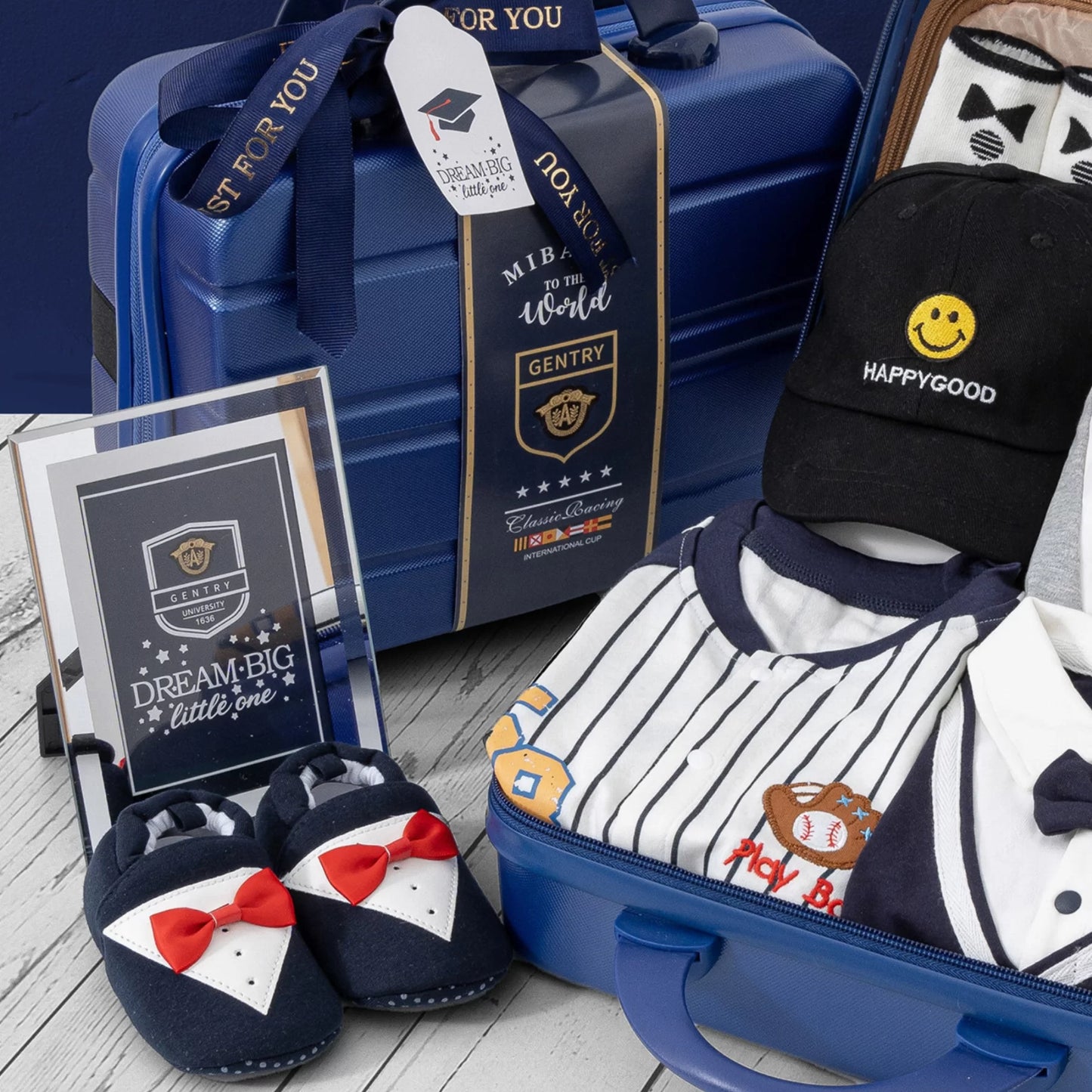 Meeting Baby Gift Set in Keepsake Suitcase