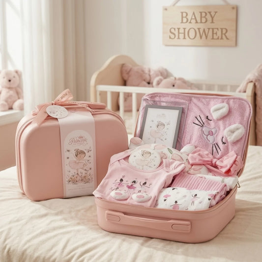 Princess Baby Gift Set in Keepsake Suitcase