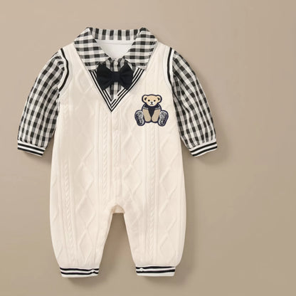 Mr. Bear Baby Gift Set in Keepsake Suitcase
