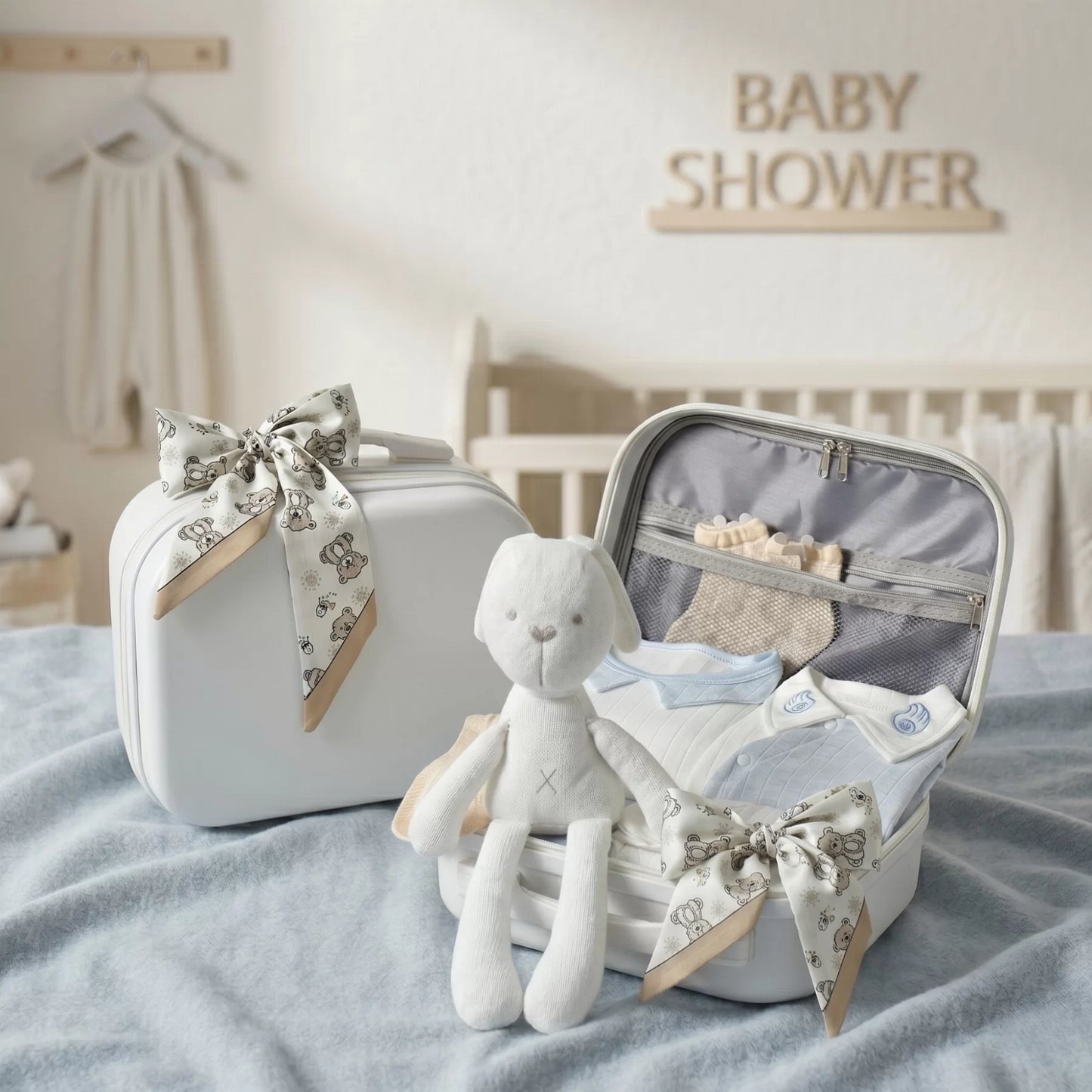 Angelo Baby Gift Set in Keepsake Suitcase