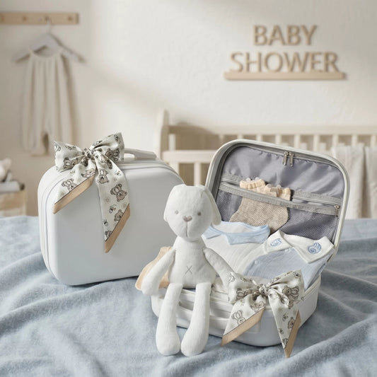 Angelo Baby Gift Set in Keepsake Suitcase