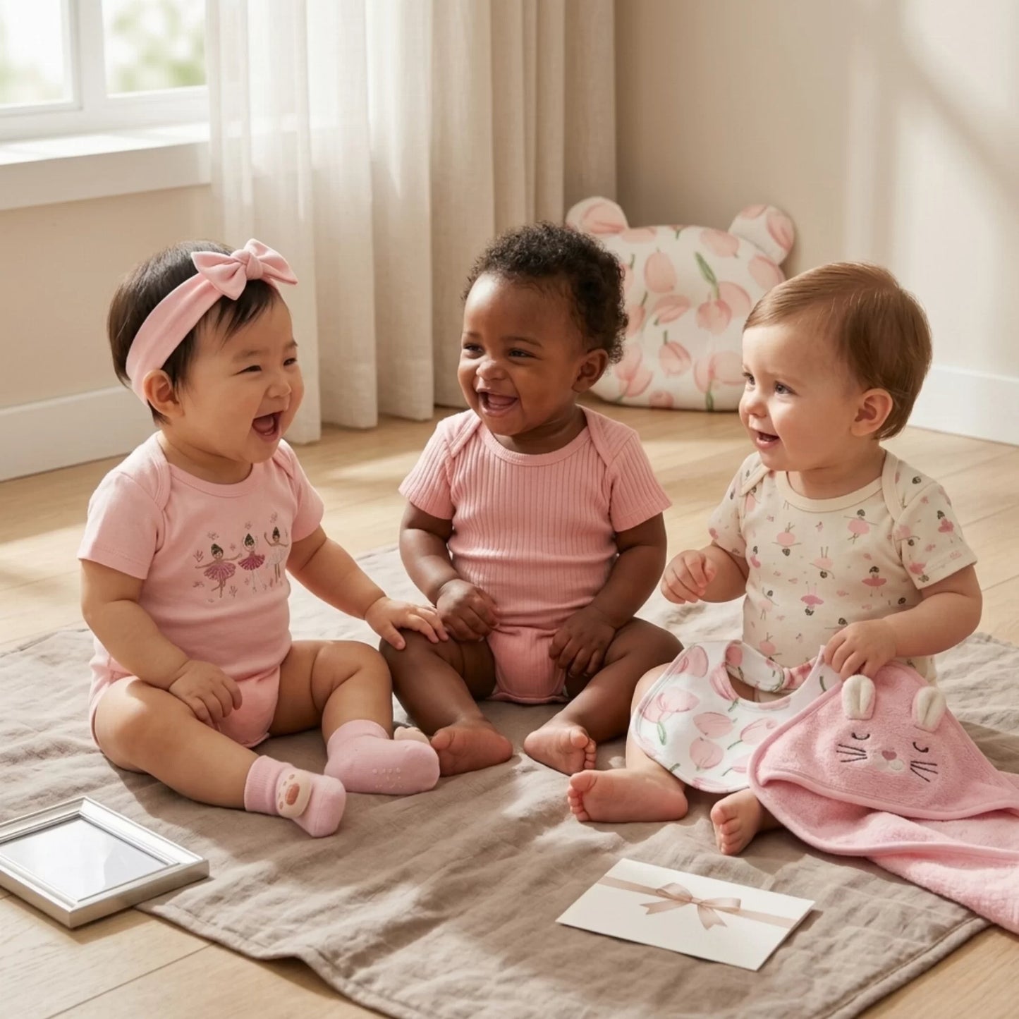 Princess Cars Baby Gift Set in Keepsake Suitcase
