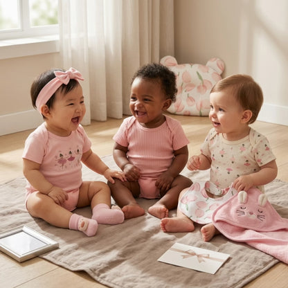 Princess Cars Baby Gift Set in Keepsake Suitcase