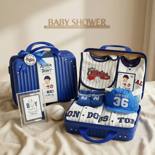 Rookie Baby Gift Set in Keepsake Suitcase