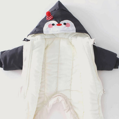 Penguin Baby Gift Set in Keepsake Suitcase