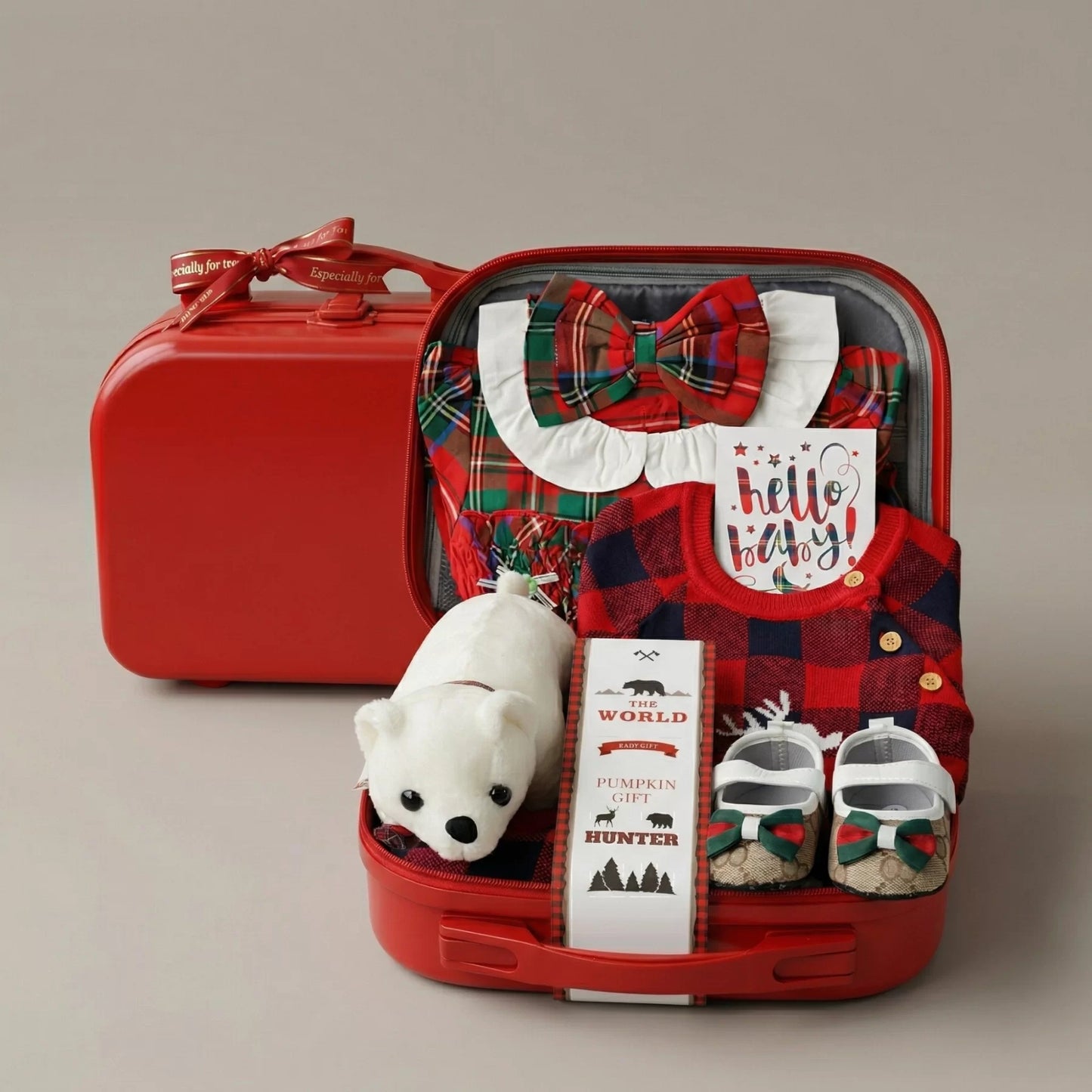 Carnaval Baby Gift Set in Keepsake Suitcase