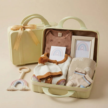 Fistic Baby Gift Set in Keepsake Suitcase