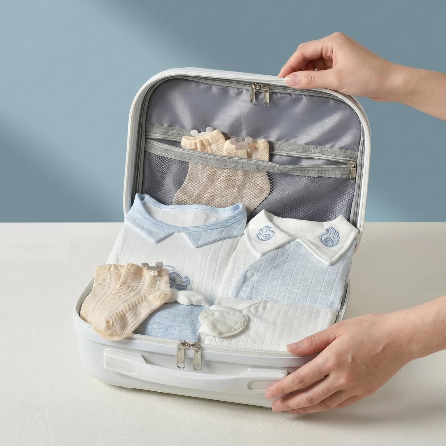 Angelo Baby Gift Set in Keepsake Suitcase