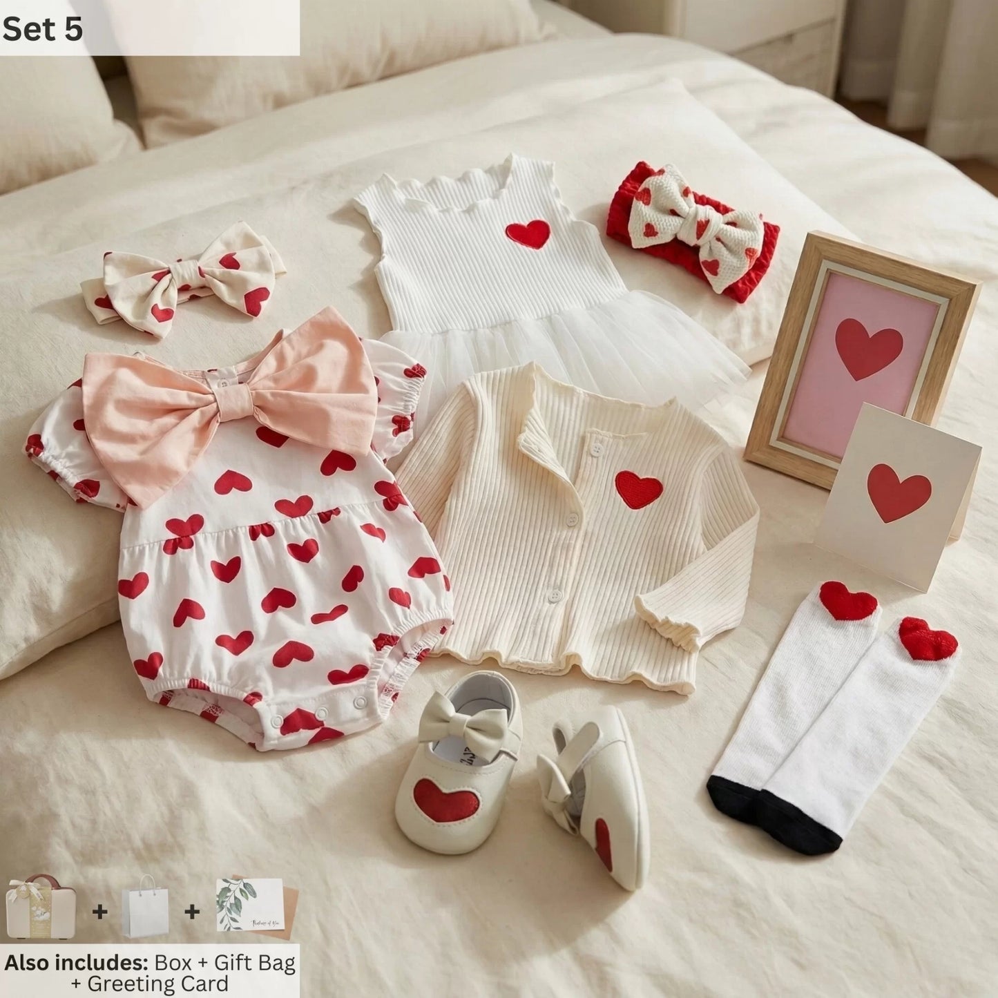 Loving Baby Gift Set in Keepsake Suitcase