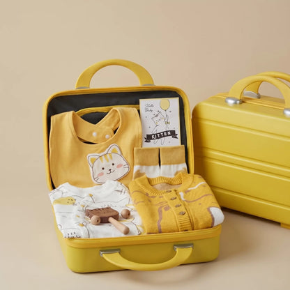 Kitten Baby Gift Set in Keepsake Suitcase