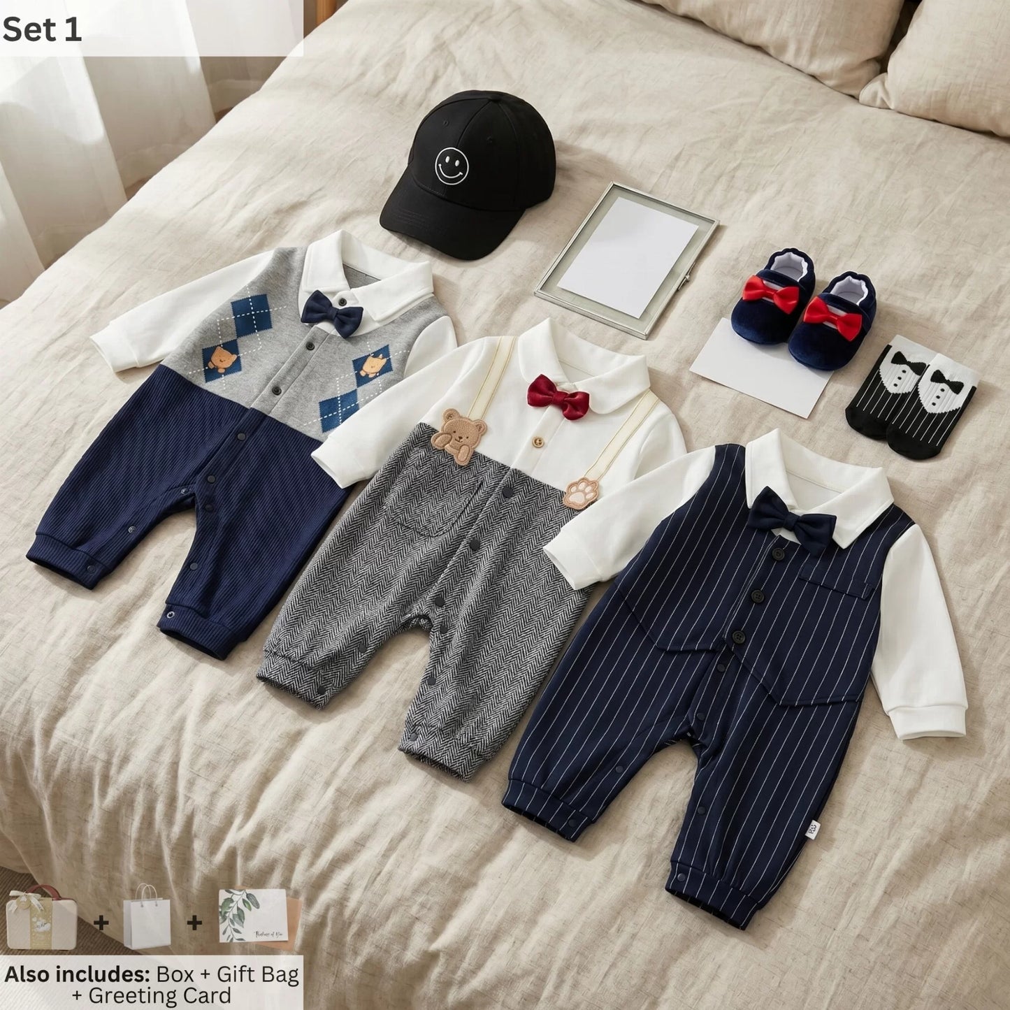 Meeting Baby Gift Set in Keepsake Suitcase