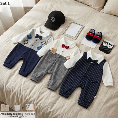 Meeting Baby Gift Set in Keepsake Suitcase