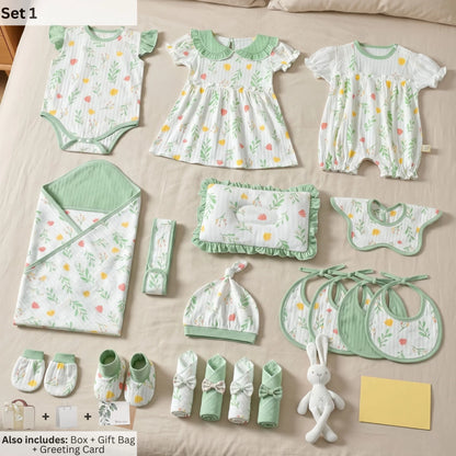Conejo Baby Gift Set in Keepsake Suitcase